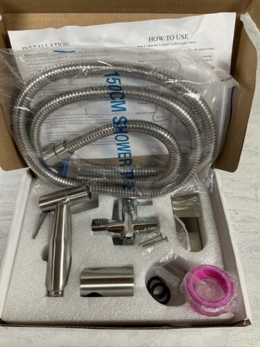 Stainless Steel Handheld Bidet Toilet Sprayer (6922760356023)